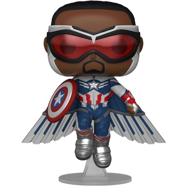Muñeco Funko Pop Marvel The Falcon And The Winter Soldier Exclusive Capitán América 817