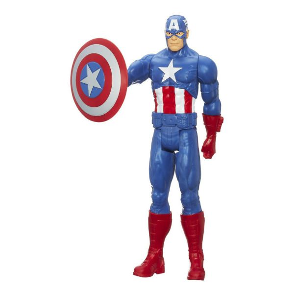 Muñeco Titan Hero Capitan America Hasbro A6700