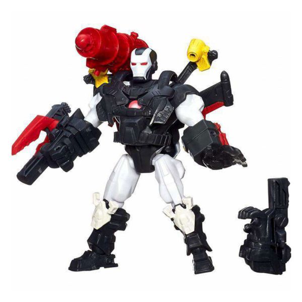 Muñeco Marvel War Machine Hero Mash Hasbro A6843