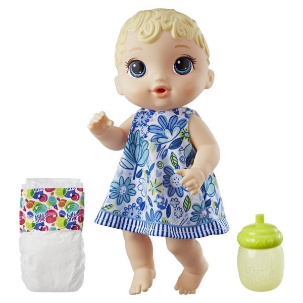Muñeca Baby Alive Bebé Sorbitos va al Baño (Rubia) Hasbro E0385