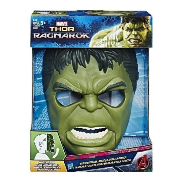 Mascara Hasbro Avengers Hulk Ragnarok