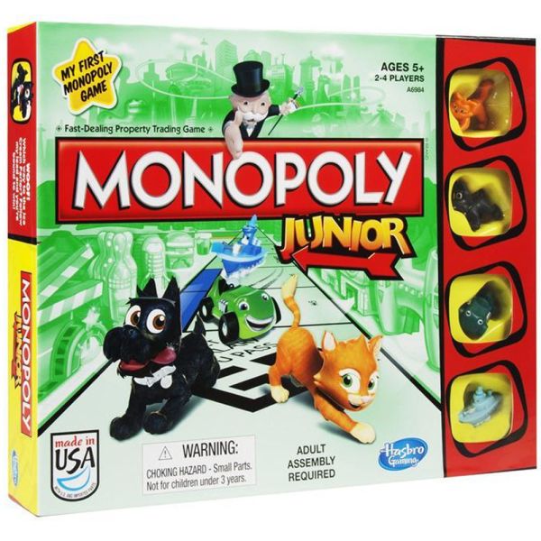 Juego de Mesa Hasbro Monopoly Junior 002-A6984