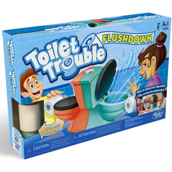 Juego de Mesa Hasbro Toilet Trouble Flushdown 002-E3257