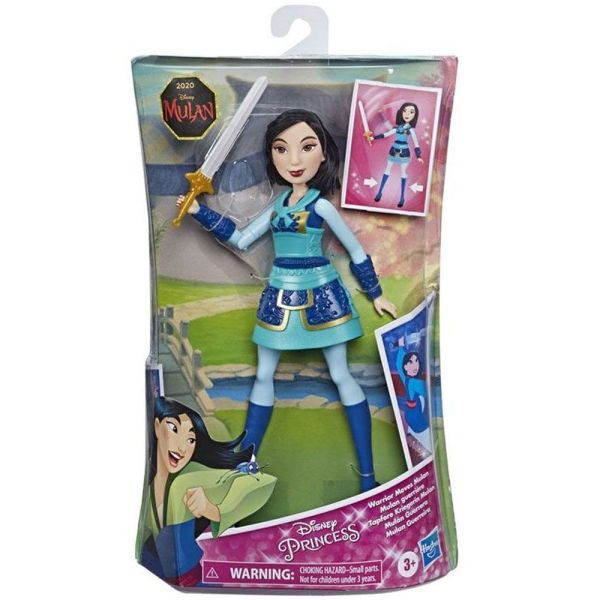 Juguete Hasbro Disney Princess Raya Warrior Moves Mulan 002-E8628