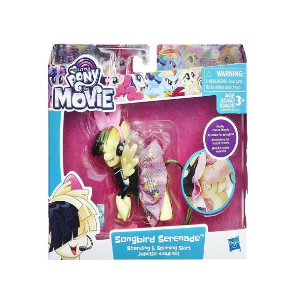 Juguete Hasbro My Little Pony Sparkling and Spinning Skirt Songbird Serenade