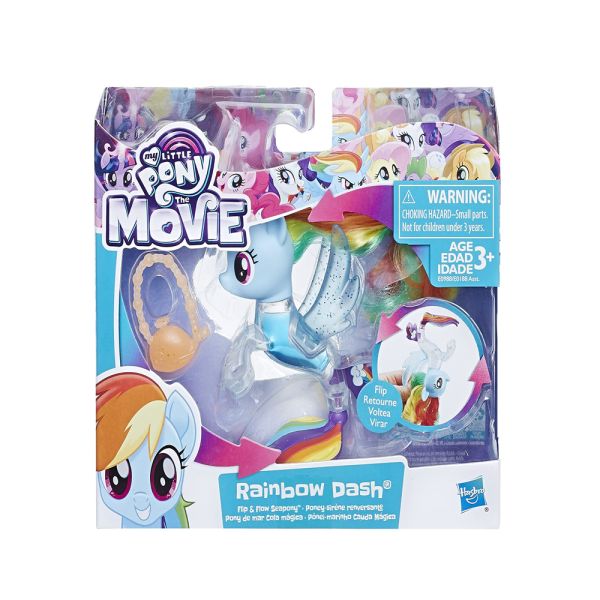 Juguete Hasbro My Little Pony Flip and Flow Seapony Rainbow Dash