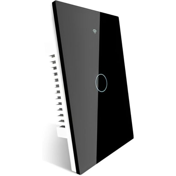 Interruptor de Luz Inteligente Moes ZS-US1 ZigBee 1 Boton - Negro