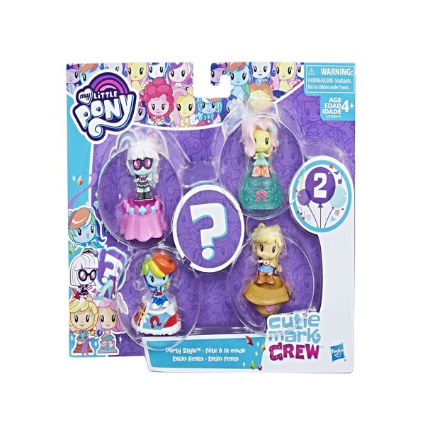 Juguete Hasbro My Little Pony Cutie Mark Crew Party Style