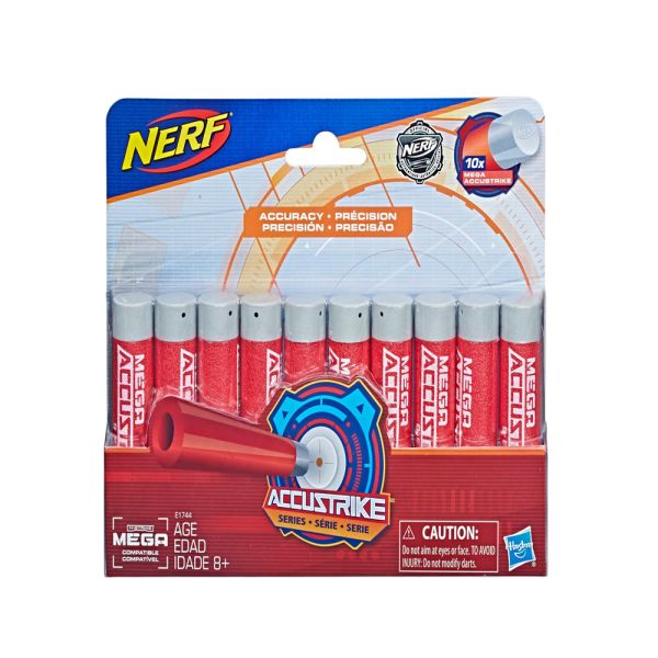 Juguete Hasbro Nerf N-Strike Mega Accustrike 10 Dardos