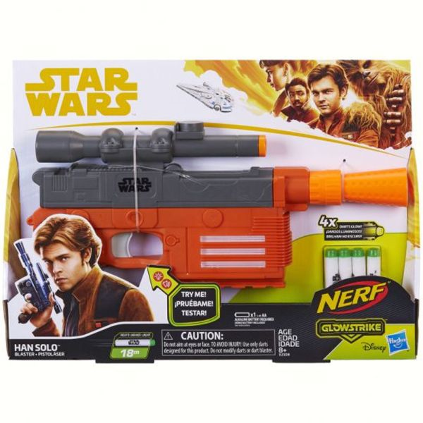 Pistola Hasbro Star Wars Han Solo Blaster 002-E2108