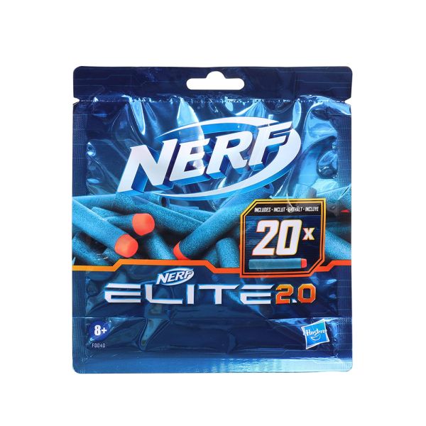 Juguete Hasbro Nerf Elite 2.0 Refill 20