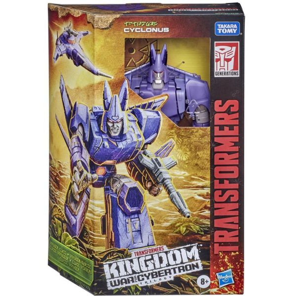 Juguete Hasbro Transformers Generations Kingdom Voyager WFC Cyclonus 002-F0692