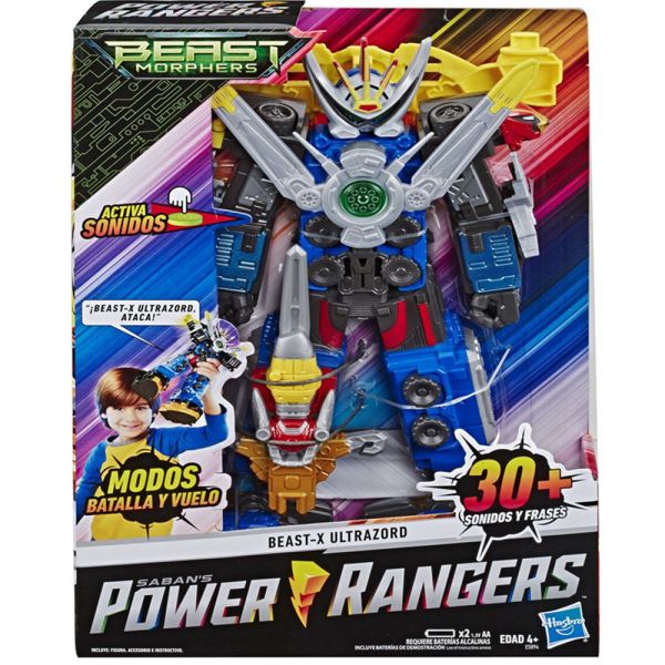 Muñeco Hasbro Power Rangers Beast Morphers Beast-X Ultrazord 002-E5894
