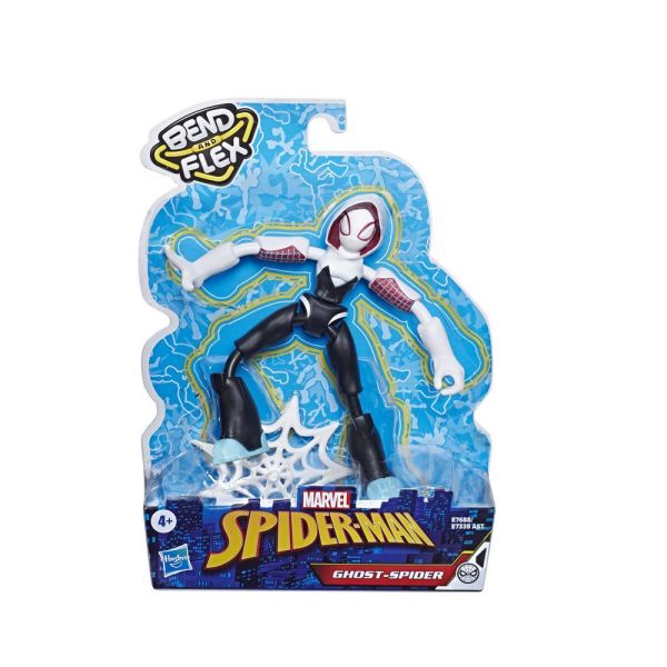 Juguete Hasbro Marvel Spider-Man Bend and Flex Ghost Spider