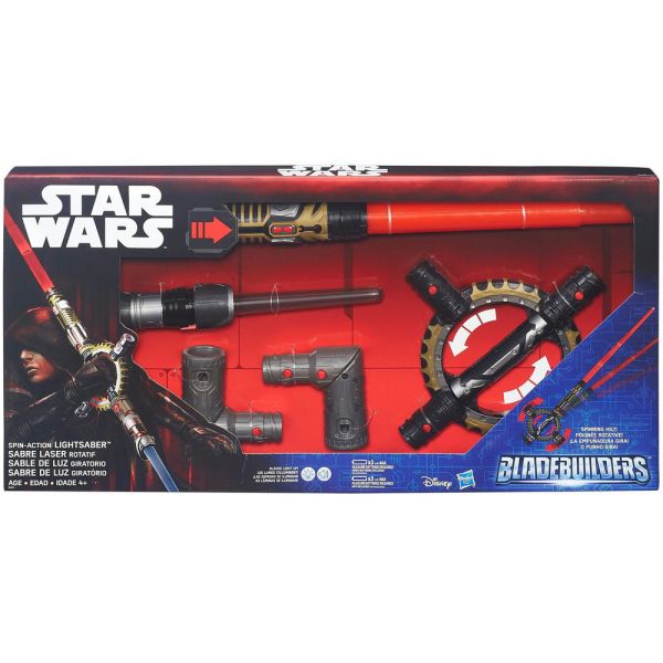 Sable de Luz Hasbro Star Wars Spin Action Lightsaber 002-B8263