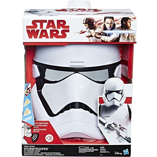 Máscara Hasbro Star Wars E8 First Order Strom Trooper 002-C1413