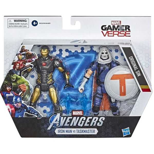Juguete Hasbro Averngers Iron Man VS Taskmaster 002-F0123