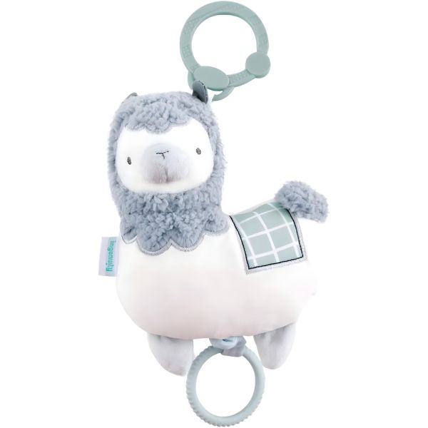 Peluche Musical a Cuerda para Bebé Ingenuity KD12391 Cria La Llamita