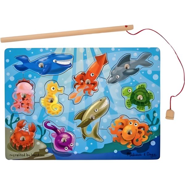 Set Juego Magnético de Pesca Melissa & Doug 3778 - 11 piezas