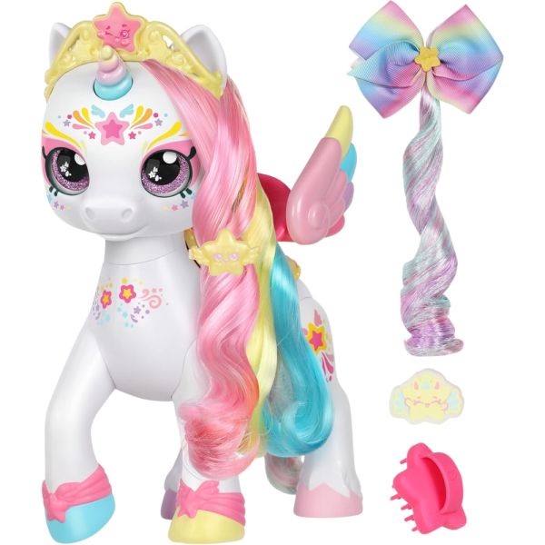 Unicornio Kindi Kids 50247 Rainbow Star con Accesorios