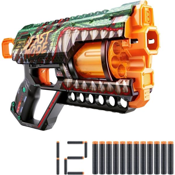 Pistola de Juguete Zuru X-Shot Skins Griefer 12 Dardos