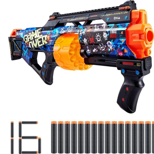 Pistola de Juguete Zuru X-Shot Skins Last Stand 16 Dardos