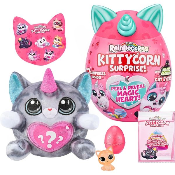 Mini Huevo de Unicornio Zuru Rainbocorns Kittycorn Surprise