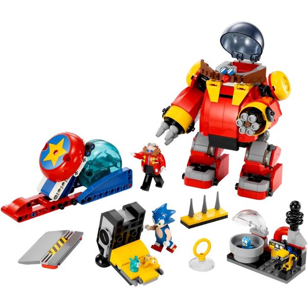 Sonic vs. Robot Death Egg del Dr. Eggman LEGO Sonic The Hedgehog 76993 - 615 piezas