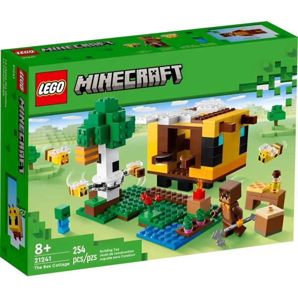 La Cabaña-Abeja LEGO Minecraft 21241 - 254 piezas
