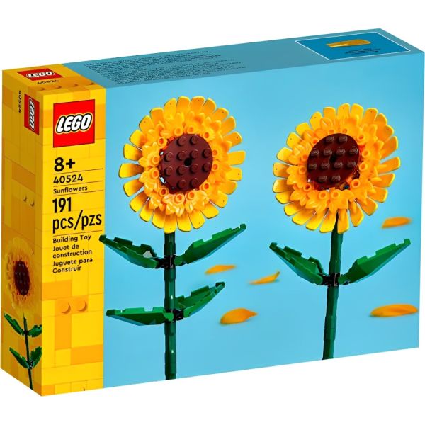 Girasoles LEGO Botanical BrickHeadz 40524 - 191 piezas