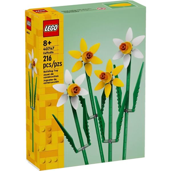 Flores Narcisos LEGO Botanical Iconic 40747 - 216 piezas