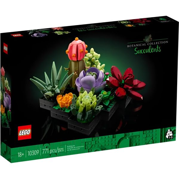 Suculentas LEGO Botanical 10309 - 771 piezas