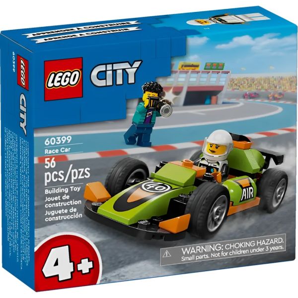 Auto de Carrera LEGO City Great Vehicles 60399 - Verde 56 piezas