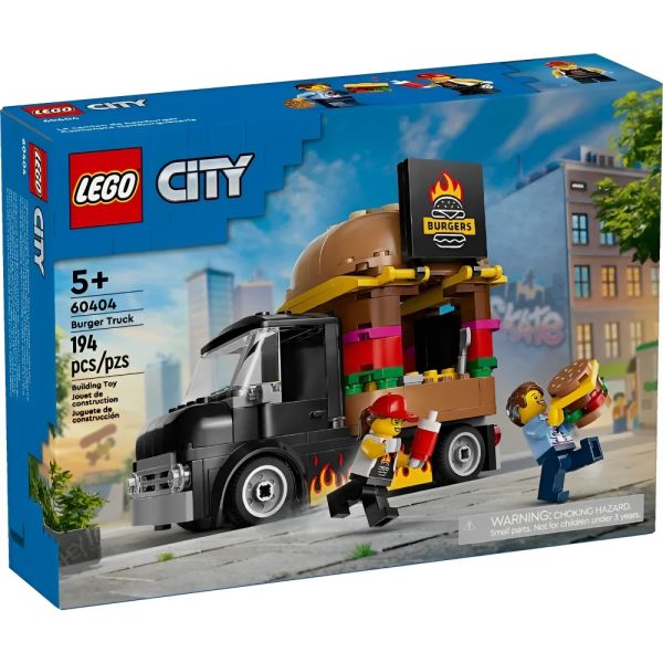 Camión Hamburguesería LEGO City Great Vehicles 60404 - 194 piezas