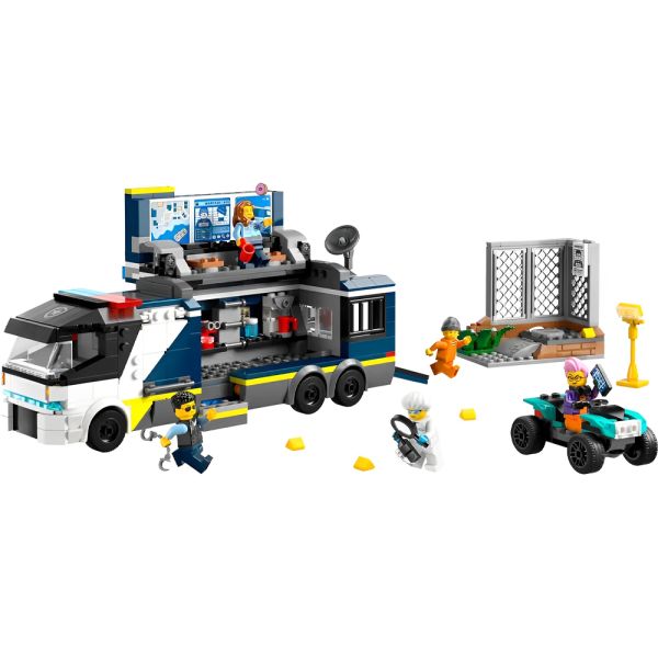 Laboratorio de Criminología Móvil de la Policía LEGO City Police 60418 - 674 piezas