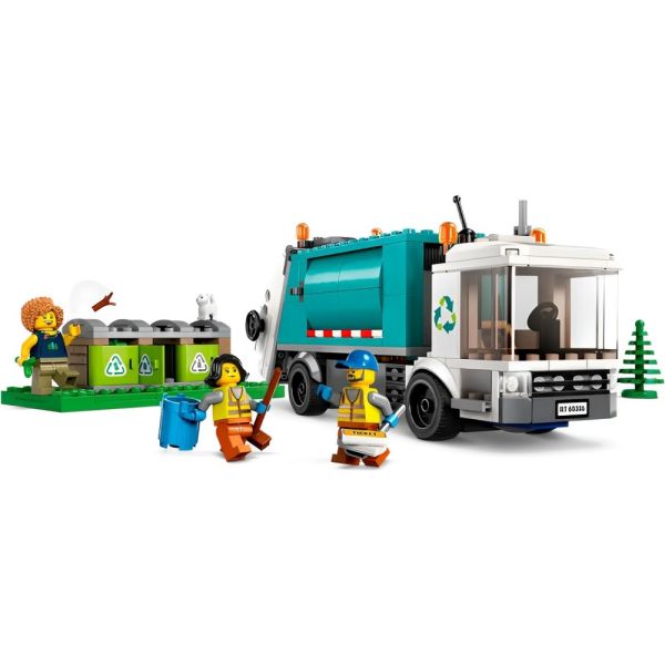 Camión de Reciclaje LEGO City Great Vehicles 60386 - 261 piezas