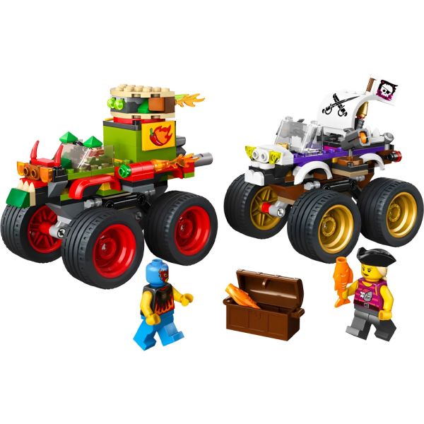 Carrera de Camionetas Monstruo LEGO City Great Vehicles 60397 - 301 piezas