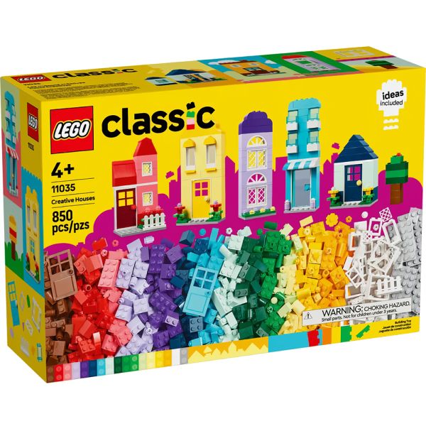 Casas Creativas LEGO Classic 11035 - 850 piezas