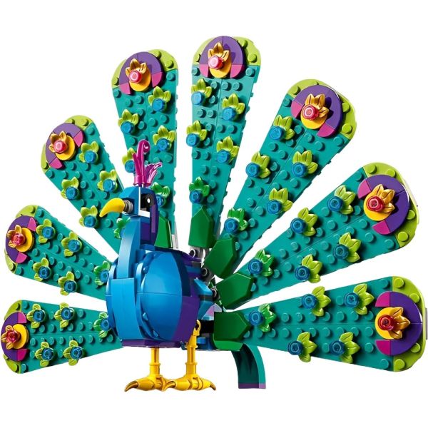 Pavo Real Exótico LEGO Creator 31157 3 en 1 - 355 piezas