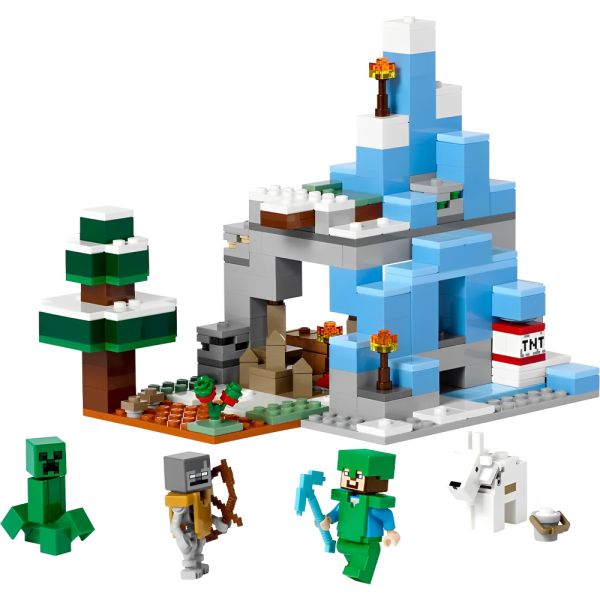 Los Picos de Hielo LEGO Minecraft 21243 - 304 piezas