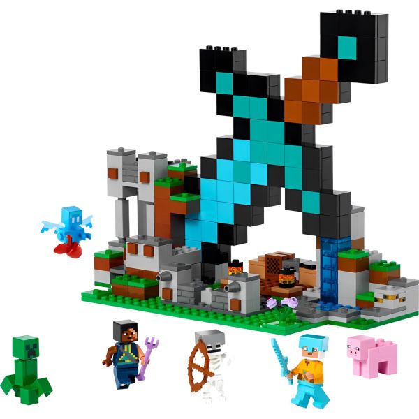 La Fortificación-Espada LEGO Minecraft 21244 - 427 piezas