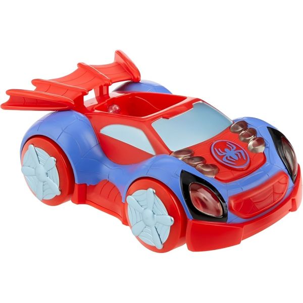 Juguete Coche Hasbro Marvel Spidey And His Amazing Friends Glow Tech F4252