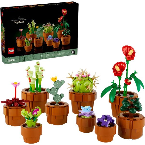 Plantas Diminutas LEGO Botanical 10329 - 758 piezas