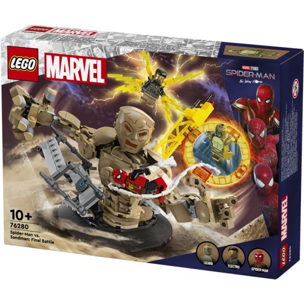 Spiderman vs. Sandman: Batalla Final LEGO Marvel 76280 - 347 piezas