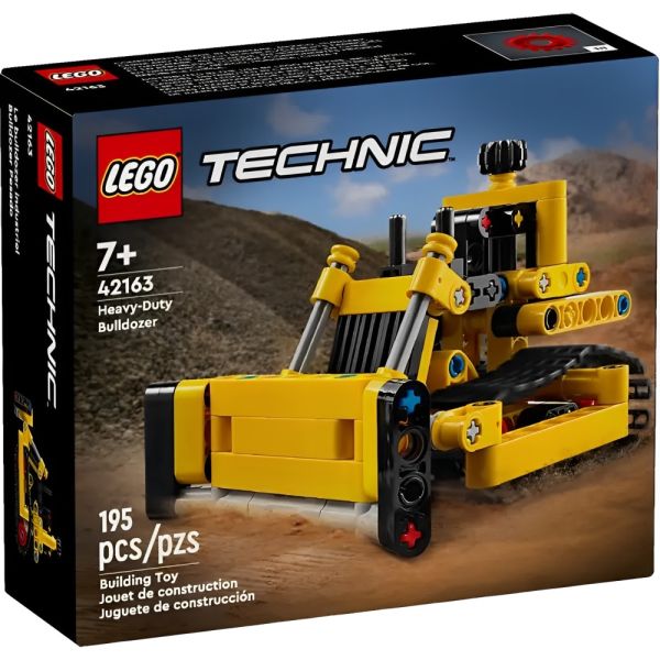 Bulldozer Pesado LEGO Technic 42163 - 195 piezas