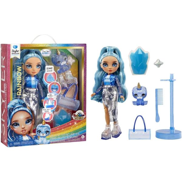 Muñeca Rainbow High Slime y Mascota Skyler Bradshaw 120216EU - 28 cm