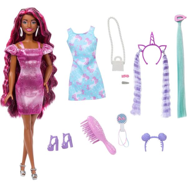 Muñeca Mattel Barbie Totally Hair (HKT95) con Accesorios -  Surtido