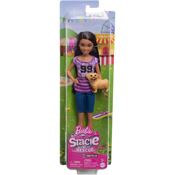 Muñeca Mattel Barbie Stacie al Rescate Ligaya (HRM06)