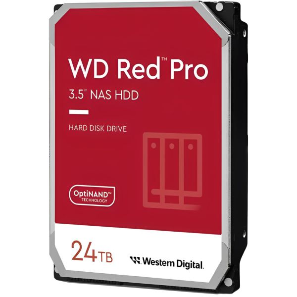Disco Duro Interno Western Digital Red Pro Nas 24 TB 512MB 7200RPM