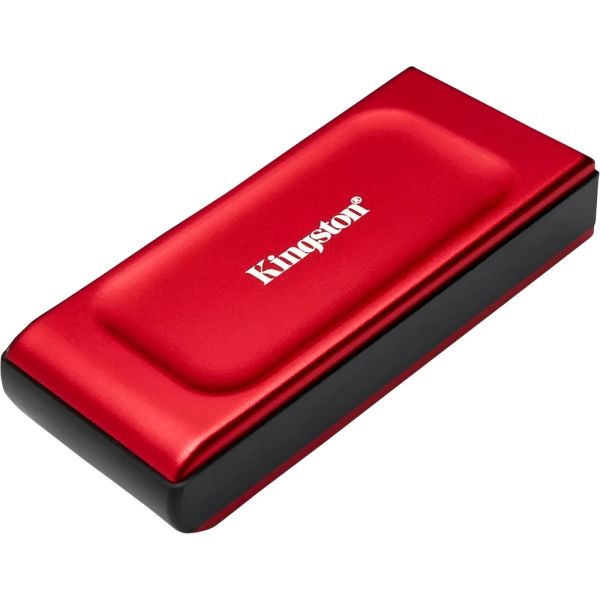 SSD Externo Portátil Kingston XS1000 1050-1000 MB/s 1 TB (SXS1000R/1000G) - Red